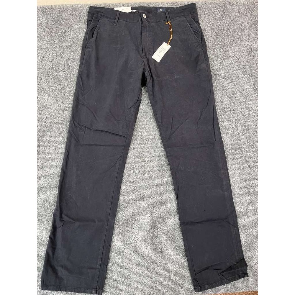 NWT AG Adriano Goldschmied Mens Pants Size 38R The Lux Khaki Tailored Trouser